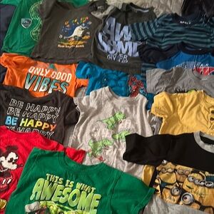 Kids Graphic T-Shirts Assortment